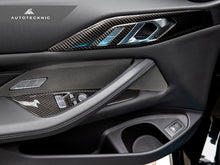 Load image into Gallery viewer, AutoTecknic Dry Carbon Window Switch Panel Trim Set - BMW G22 4-Series