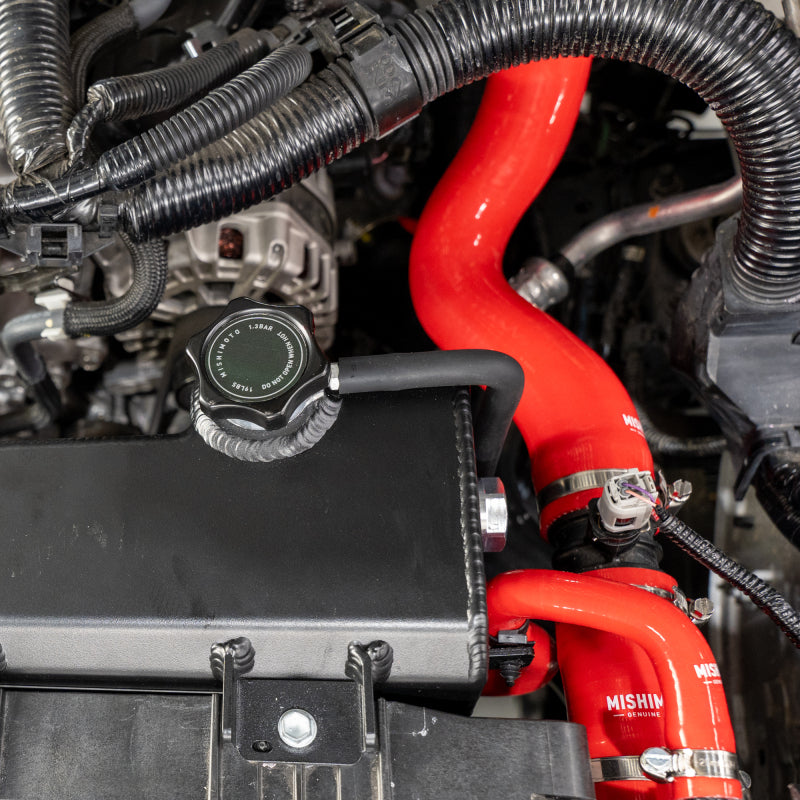 Mishimoto 2024+ Toyota Tacoma Silicone Coolant Hose Kit - AT - Black - MMHOSE-TAC-24ABK