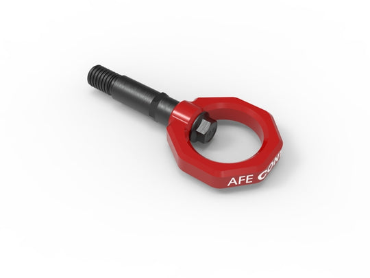 aFe Control Rear Tow Hook Red 20-21 Toyota GR Supra (A90) - 450-721002-R