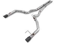 Load image into Gallery viewer, AWE Tuning S550 Mustang GT Cat-Back Exhaust - Track Edition (Diamond Black Tips) - 3020-33030