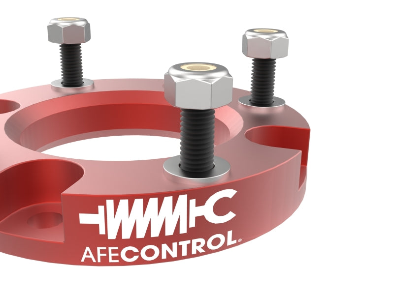 aFe 24-25 Toyota Tacoma CONTROL 1.5in Leveling Kit - Red - 416-72T010-R