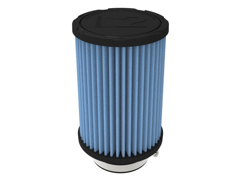 aFe POWER Universal Clamp-On Air Filter w/ D2 Dura-Dry Media - 3in F x 5in B x 4-3/4in T x 7in H - 21-30009V