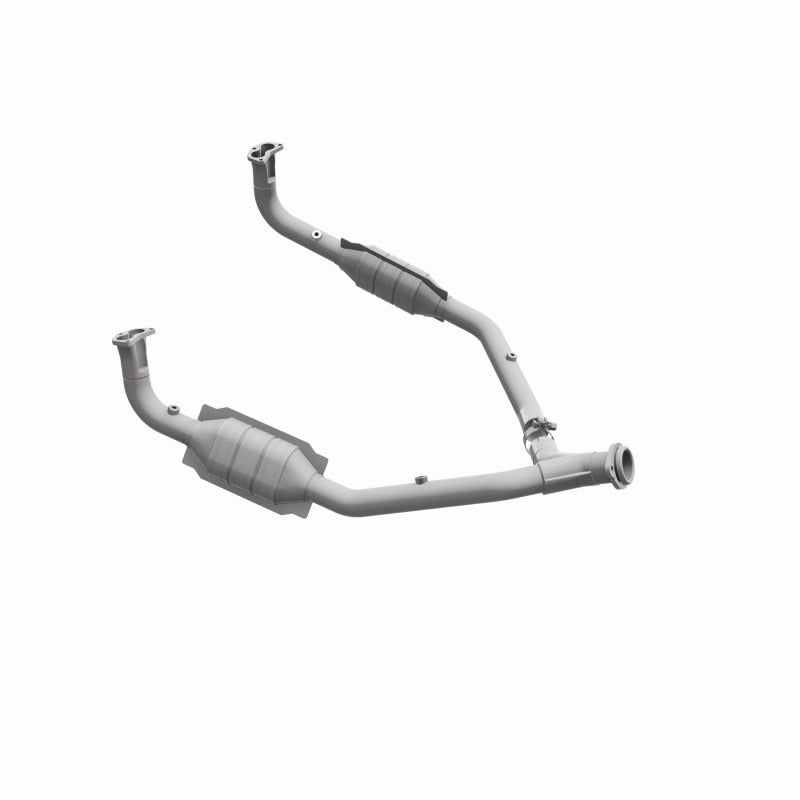 MagnaFlow DF Cat. Conv 97 Land Rover Defender 90 4.0L Y-Pipe Assy / 96-99 Discovery 4.0L Y-Pipe Assy - 93690