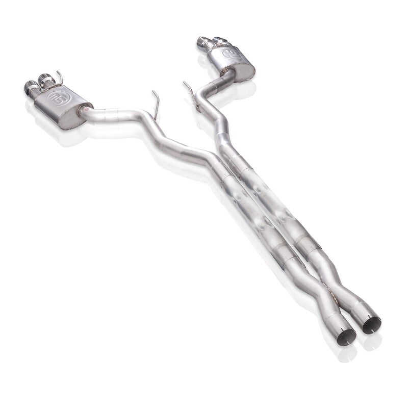 Stainless Works 18-20 Mustang GT 5.0 3in Legend Catback w/ X-Pipe - M18CBXPCL