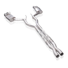 Load image into Gallery viewer, Stainless Works 18-20 Mustang GT 5.0 3in Legend Catback w/ X-Pipe - M18CBXPCL