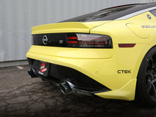 Load image into Gallery viewer, aFe Nissan Z 23-23 V6-3.0L Takeda 2-1/2in 304 Stainless Steel Cat-Back Exhaust System w/ Black Tips - 49-36138-B