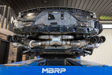 Load image into Gallery viewer, MBRP 20-24 Chevrolet Corvette C8 3in Active Cat Back Quad Split Rear Exit Exhaust w/ AFM Sims - S70413CF