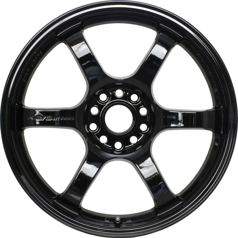 Gram Lights 57DR 15x8 / +35mm / 4x100 Gloss Black Wheel - WGIE35A9