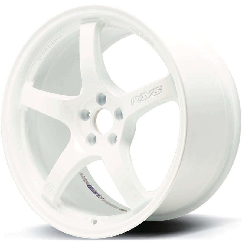 Gram Lights 57CR 18x9.5 +22 5x114.3 Ceramic Pearl - WGCRX22ECPP