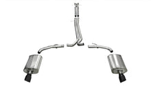 Load image into Gallery viewer, Corsa 2010-2019 Ford Taurus SHO 3.5L V6 Turbo Sport Cat-Back Exhaust w/ Dual 4in Black Tips - 14315BLK