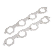 Load image into Gallery viewer, Stainless Works Small Block Ford AFR 225 Head Round Port Header 304SS Exhaust Flanges 2in Primaries - HFSBFAFR200