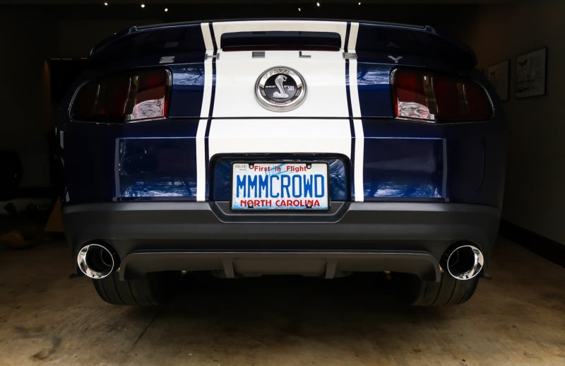 AWE Tuning S197 Mustang GT Axle-Back Exhaust - Track Edition (Chrome Silver Tips) - 3020-32040