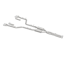 Load image into Gallery viewer, MagnaFlow Cat-Back, SS, 2.5in, Quad Split Rear 3.5in Tip 2015 Dodge Challenger 3.6L V6 - 19217