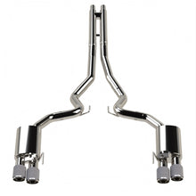Load image into Gallery viewer, Kooks 18-24 Ford Mustang GT 5.0 3in. Valved Touring Cat-Back Exhaust - Carbon Tips - 11514570