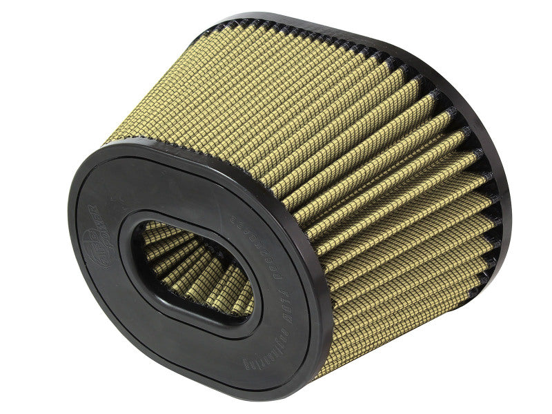 aFe Magnum FORCE Intake Rplcmnt Air Filter 3-1/4IN F x (9x6-1/2)IN B x (6-3/4x5-1/2)IN T x 5-3/8IN H - 72-91087