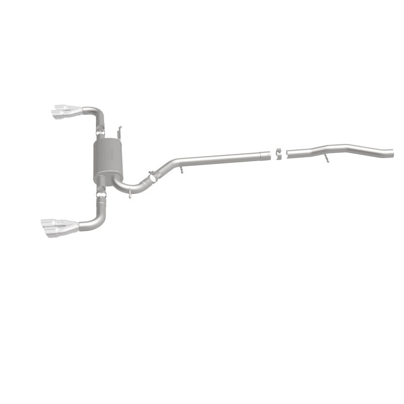 MagnaFlow 15-17 GMC Terrain V6 3.6L 409SS Cat-Back Exhaust Quad Split Rear with 3in Polished Tips - 19114