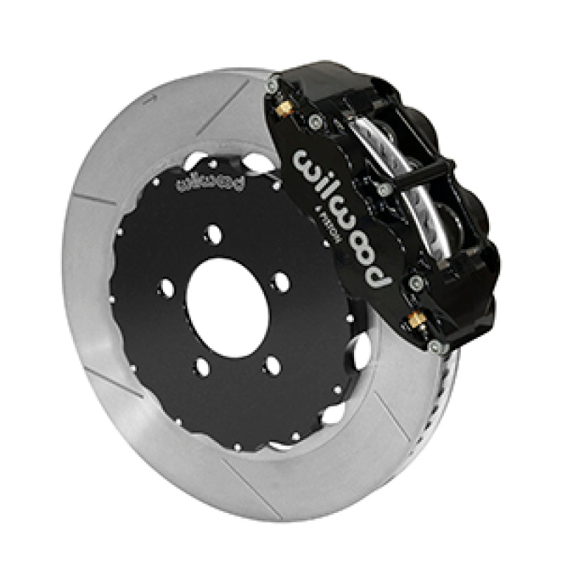 Wilwood 03-11 Crown Victoria Forged Narrow Superlite 6R Front Brake Kit w/ Slotted GT Rotor - 140-14681