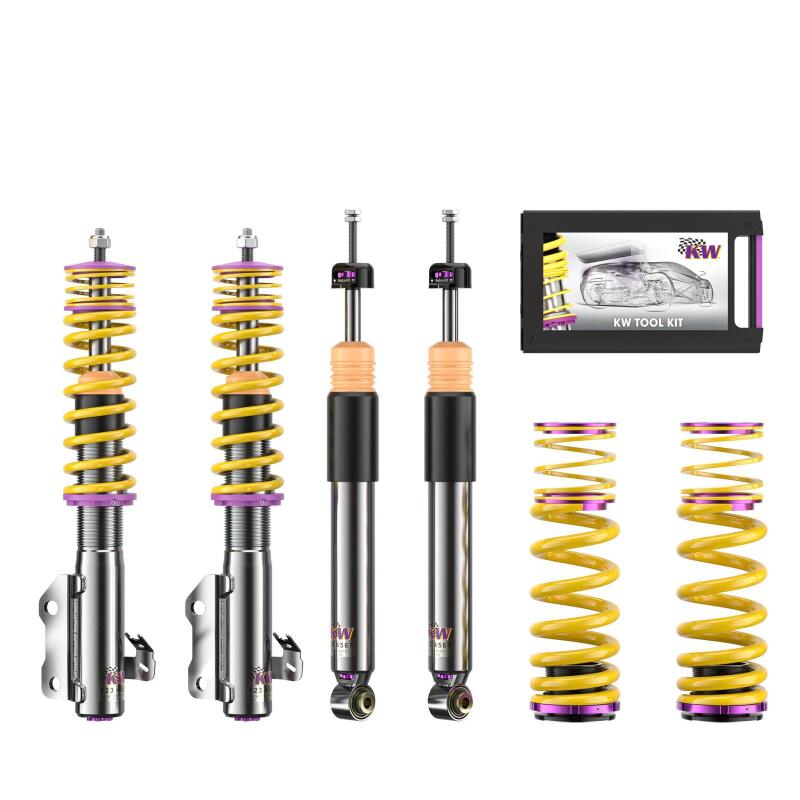 KW Coilover Kit V3 2016+ Chevy Camaro 6th Gen w/ Electronic Dampers - 35261028