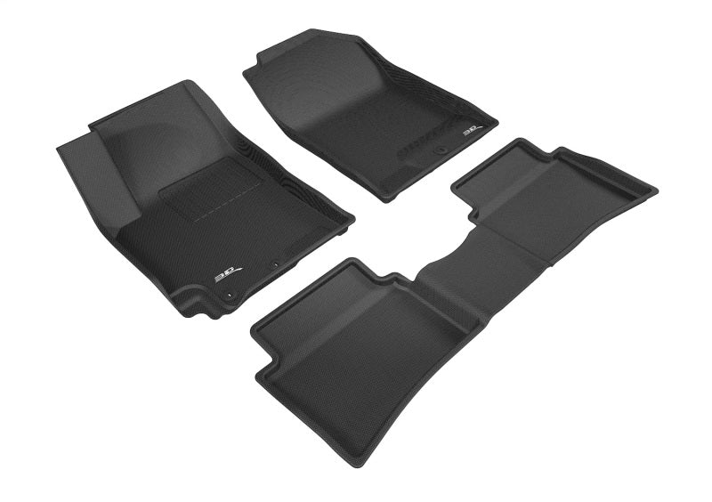3D MAXpider 18-23 Kia Rio Kagu Black Full Set - L1KA04301509