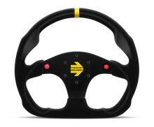 Load image into Gallery viewer, Momo MOD30 Buttons Steering Wheel 320 mm - Black Suede/Black Spokes/1 Stripe - R1960/32SHB