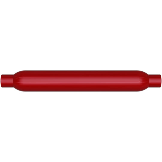 MagnaFlow Muffler Red Pack Series Glasspack 3in Rd 18in Body Length 2in/2in Inlet/Outlet - 13124