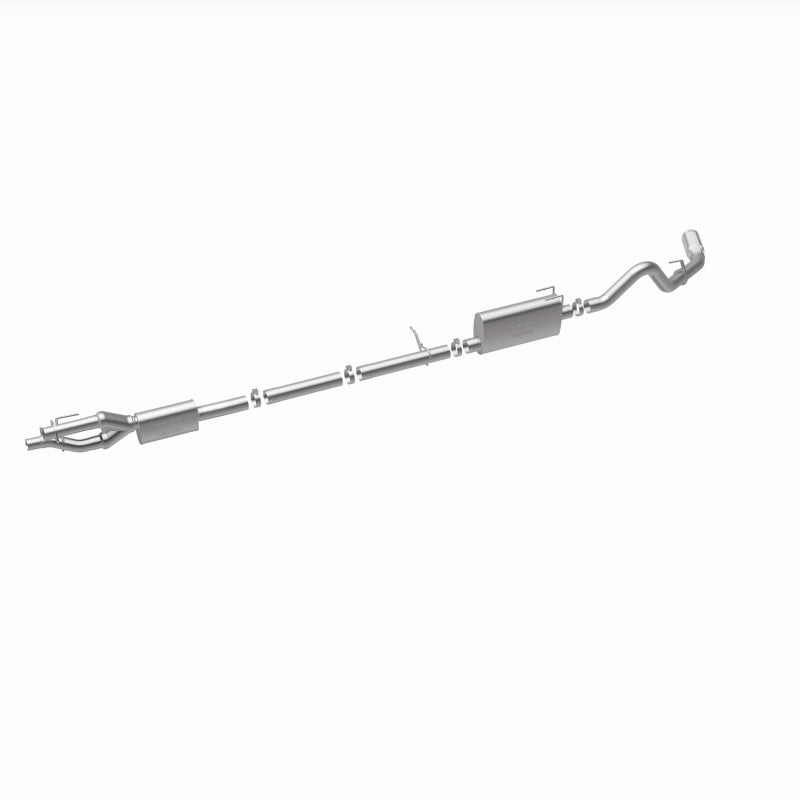 MagnaFlow 2020 Ford F250/F350 3.5in Street Series Cat-Back Exhaust Rear Passenger Exit-Polished Tip - 19530