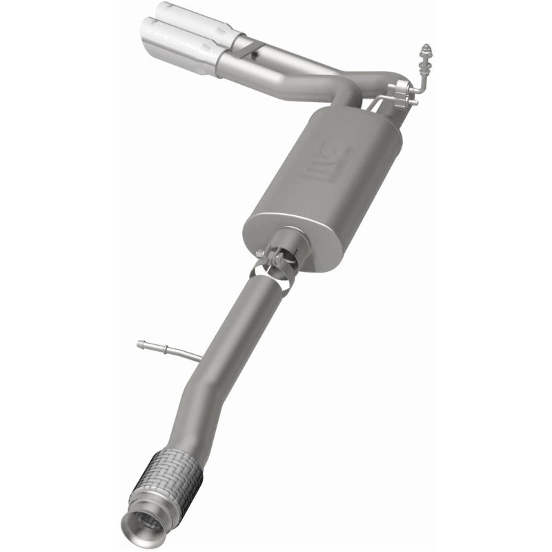 Magnaflow 14 Chev Silverado V8 5.3L CC/EC Dual Same Side Before P/S Tire Exit SS Cat Back Perf Exh - 15270