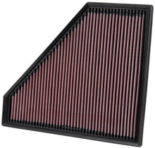 Load image into Gallery viewer, K&amp;N Replacement Panel Air Filter 12.313in OS L x 10.313in OS W x 1.188in H for 13-14 Cadillac ATS - 33-2496