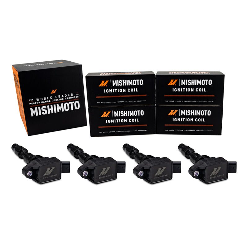 Mishimoto 19- Hyundai Veloster 2.0T Ignition Coil - 4-Pack - MMIG-VLSTR-19T04
