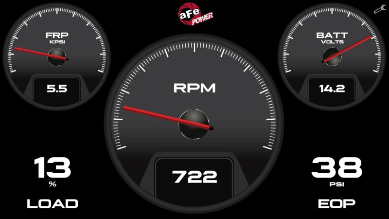 aFe AGD Advanced Gauge Display Digital 5.5in Monitor 08-18 Dodge/RAM/Ford/GM Diesel Trucks - 77-91001