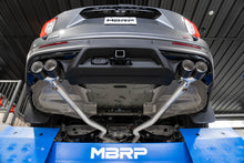 Load image into Gallery viewer, MBRP 20-21 Ford Explorer ST 3.0L EcoBoost Dual Rear Exit Axle Back w/ Quad Tip AL Exhaust System - S5203AL