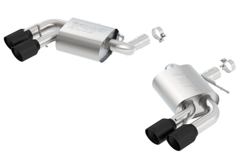 Borla 2016-2017 Chevrolet Camaro SS AT/MT S-Type Rear Section Exhaust w/o Dual Mode Ceramic Black - 11920CB