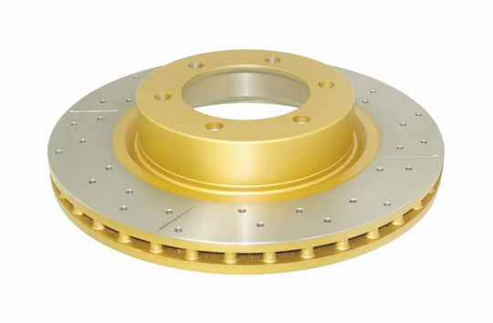 DBA 09/02+ Toyota Landcruiser 17in Wheel Front Drilled & Slotted Street Series Rotor - DBA2700X