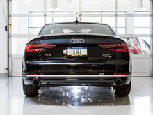 Load image into Gallery viewer, AWE Tuning Audi B9 A5 Track Edition Exhaust Dual Outlet - Chrome Silver Tips (Includes DP) - 3020-32032