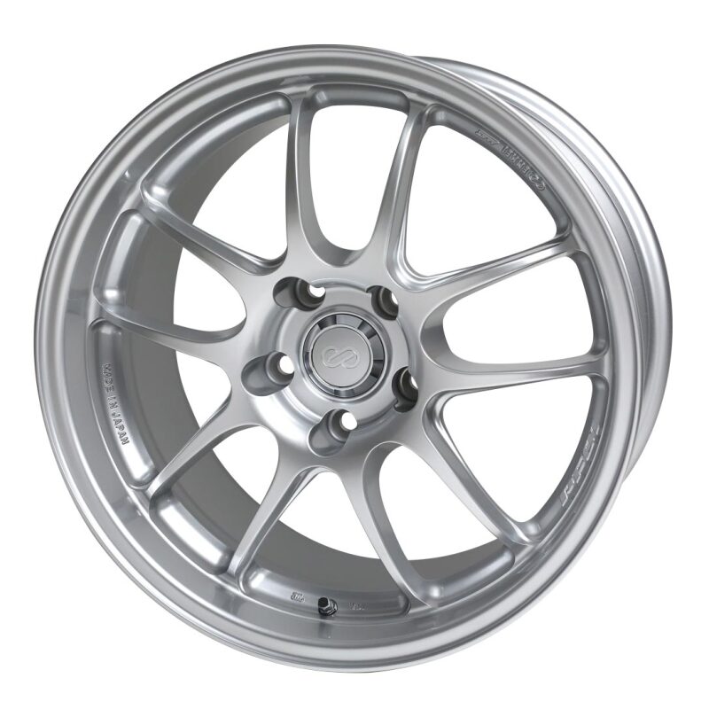 Enkei PF01 17x8 5x100 45mm Offset Silver Wheel 02-10 WRX & 04 STI - 460-780-8045SP