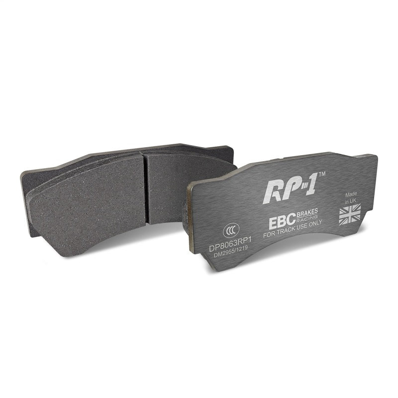 EBC Racing 04-05 Mitsubishi Lancer Evo 8 RP-1 Race Front Brake Pads - DP8063RP1