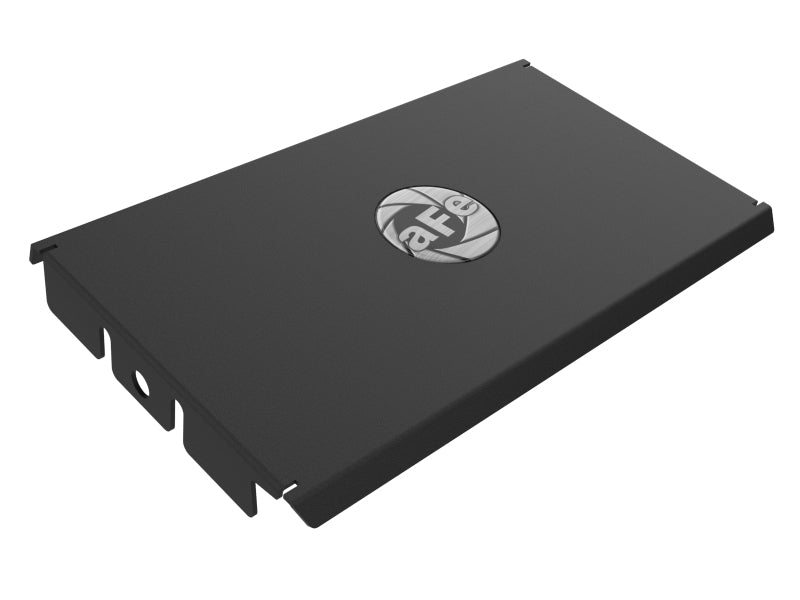aFe Rapid Induction Intake System Cover, Black, 19-20 Ford Edge Ecoboost V6 2.7L (tt) - 52-10003C