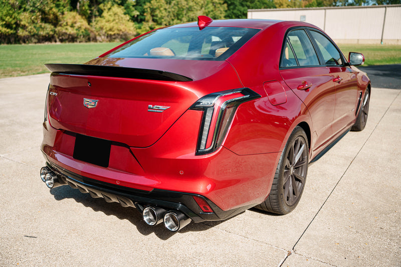 Corsa 22-25 Cadillac CT4 V Blackwing 3in Active Valve Axle-Back - 4.5in Carbon Fiber Polished Tip - 21319CF