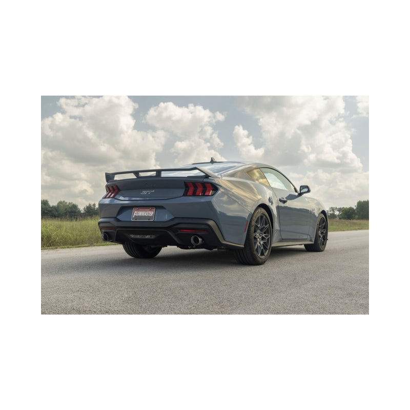 Flowmaster 24-25 Mustang 2.3L/5.0L American Thunder-Axle-Back- NO VLVES Exhaust System - 818162