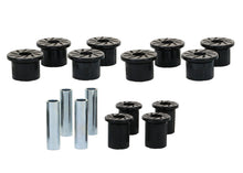 Load image into Gallery viewer, Whiteline 89-95 Toyota Pickup / 01-04 Toyota Tacoma Rear Leaf Spring Shackle Bushing Kit - W73470