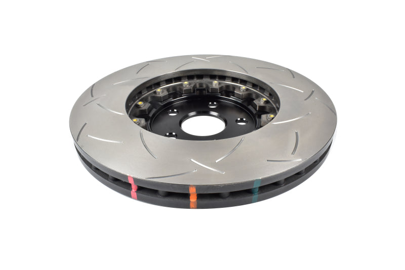 DBA 11-17 Jeep Grand Cherokee Trackhawk (6.2L V8) 5000 Series Slotted Front Brake Rotor w/Black Hat - DBA53919BLKS