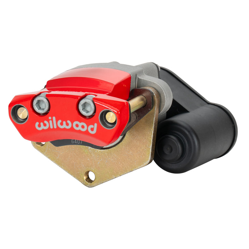 Wilwood caliper EPB 1.25 1.25 rotor 2.00 MT L/H red offset bracket - 120-18278-RD