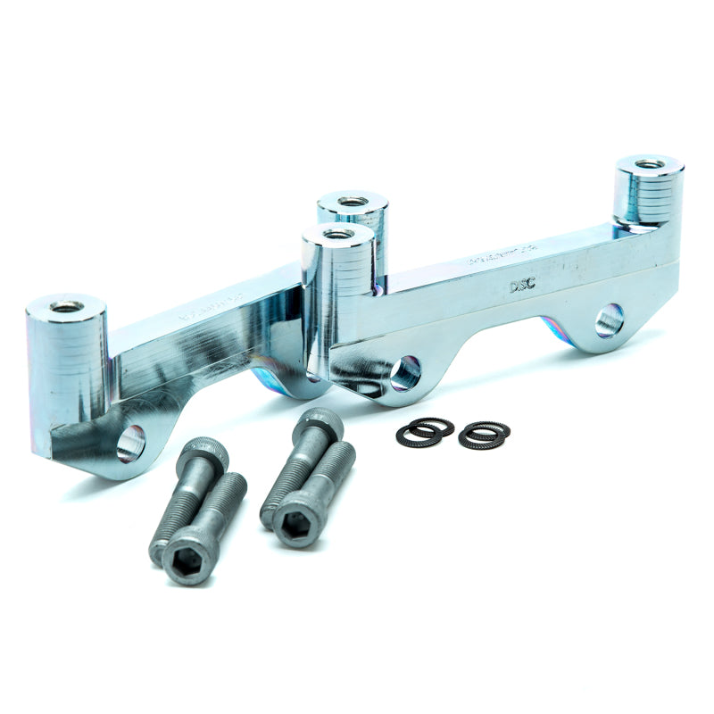 Alcon 2007+ Jeep JK w/ 6x5.5in Hub 355x22mm Rotor 4-Piston Calipers Rear Brake Upgrade Kit - Red - ALABKR5059D17