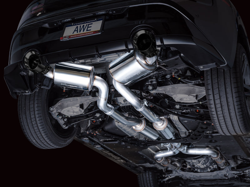 AWE Tuning 2023 Nissan Z RZ34 RWD Touring Edition Cat-Back Exhaust System w/ Diamond Black Tips - 3015-33400