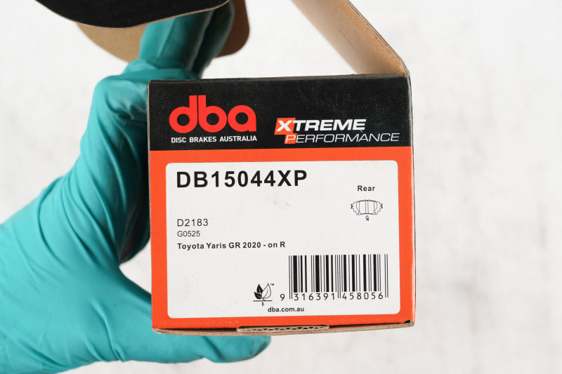 DBA 20-22 Toyota Corolla Hatchback Rear XP Performance Brake Pads - DB15044XP