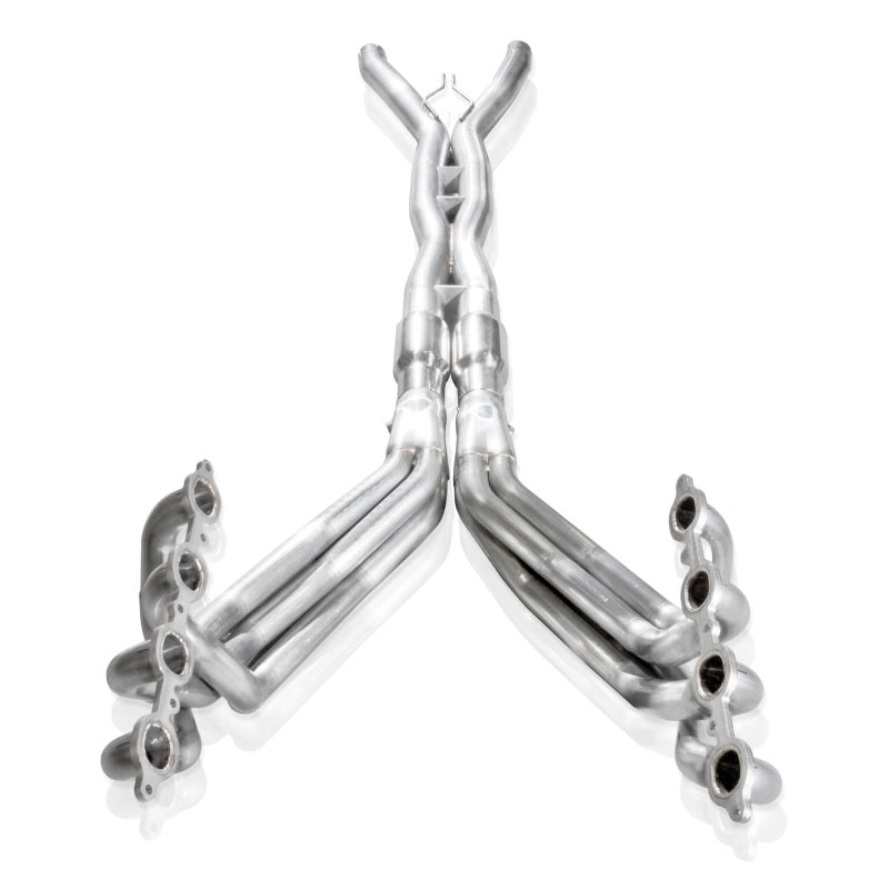 Stainless Works Corvette C7 2014+ Headers 1-7/8in Primaries 3in Collectors High-Flow Cats X-pipe - C7188CAT