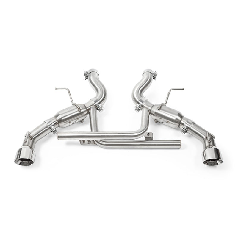Mishimoto 2016+ Chevrolet Camaro SS Dual-Tip Pro Axle Back Exhaust w/ Polished Tips - MMEXH-CAM8-16ADTPP