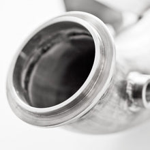 Load image into Gallery viewer, Stainless Works 2013-18 Ford Focus ST 3in High-Flow Cats Downpipe Factory Connection - FC13DPCAT