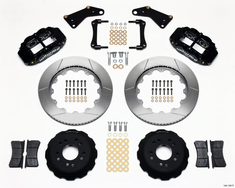 Wilwood Narrow Superlite 6R Front Hat Kit 14.00in 65-82 Corvette C2/C3 - 140-10617