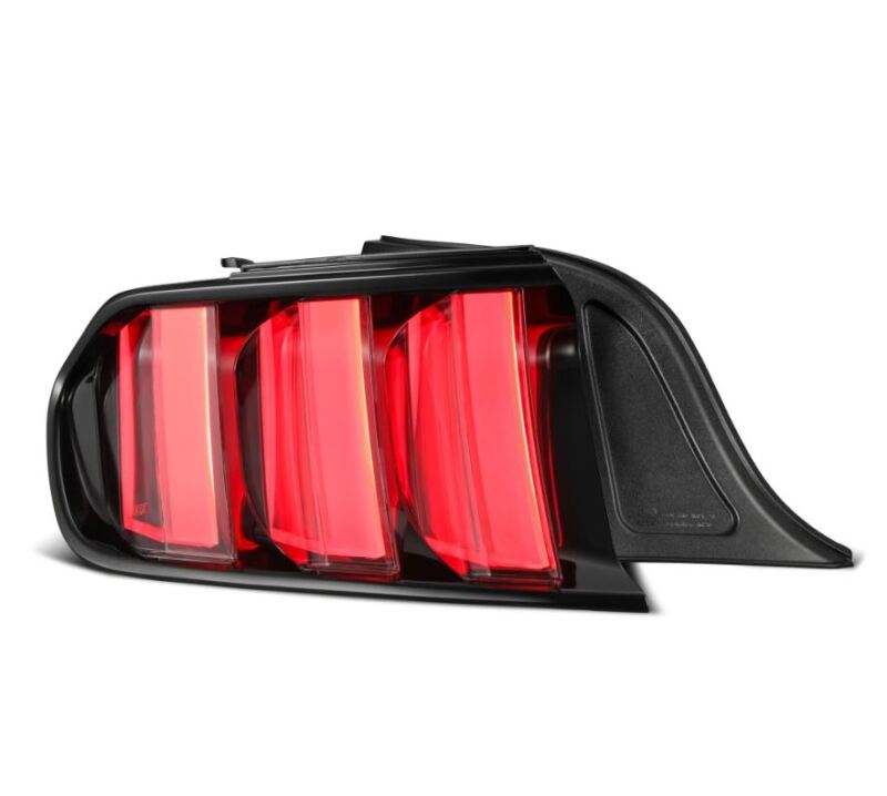 AlphaRex 15-23 Ford Mustang NOVA-Series Prismatic LED Tail Lights Black-Clear - 655020